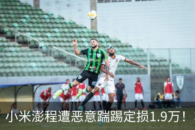 小米澎程遭恶意踹踢定损1.9万！车主放话：绝不手软，绝不和解……